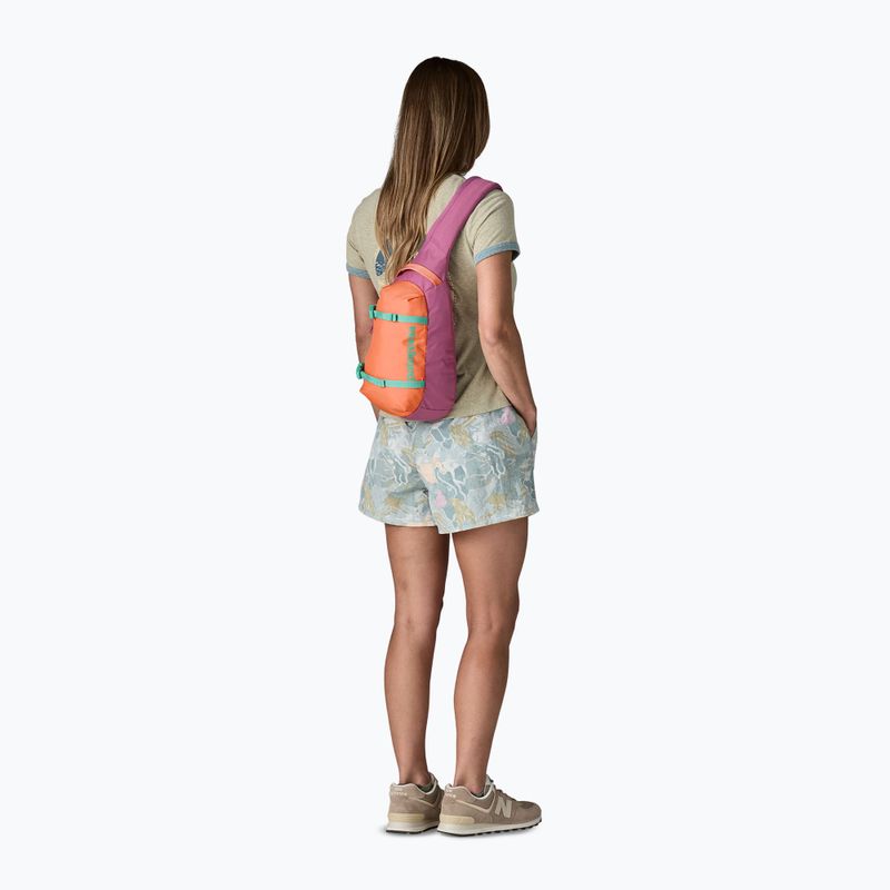 Zaino a tracolla Patagonia Atom Sling 8 l faded magenta 4