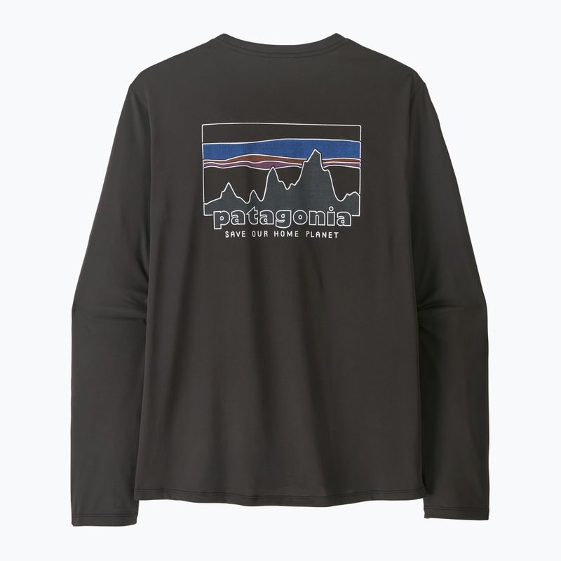 Maglia a maniche lunghe da uomo Patagonia Capilene Cool Daily - '73 Skyline black 2