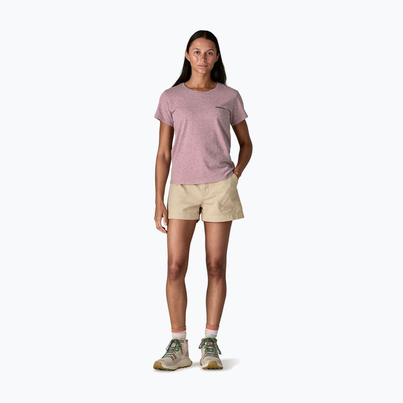 Maglietta da donna Patagonia P-6 Logo Responsibili-Tee qulet violet 2