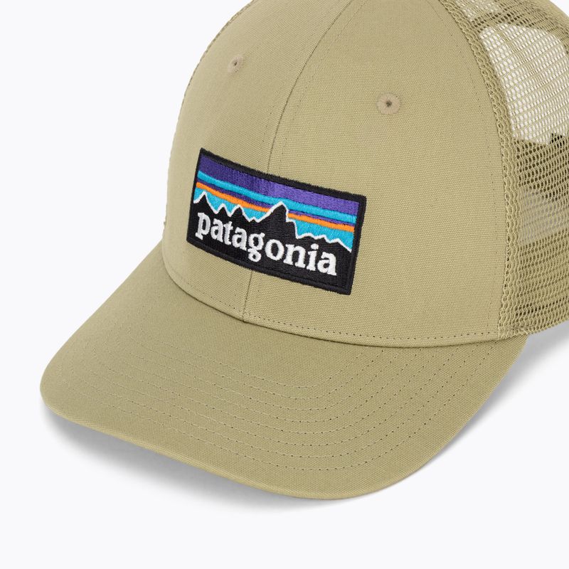 Cappellino con visiera Patagonia P-6 Logo Trucker gumtree green 3