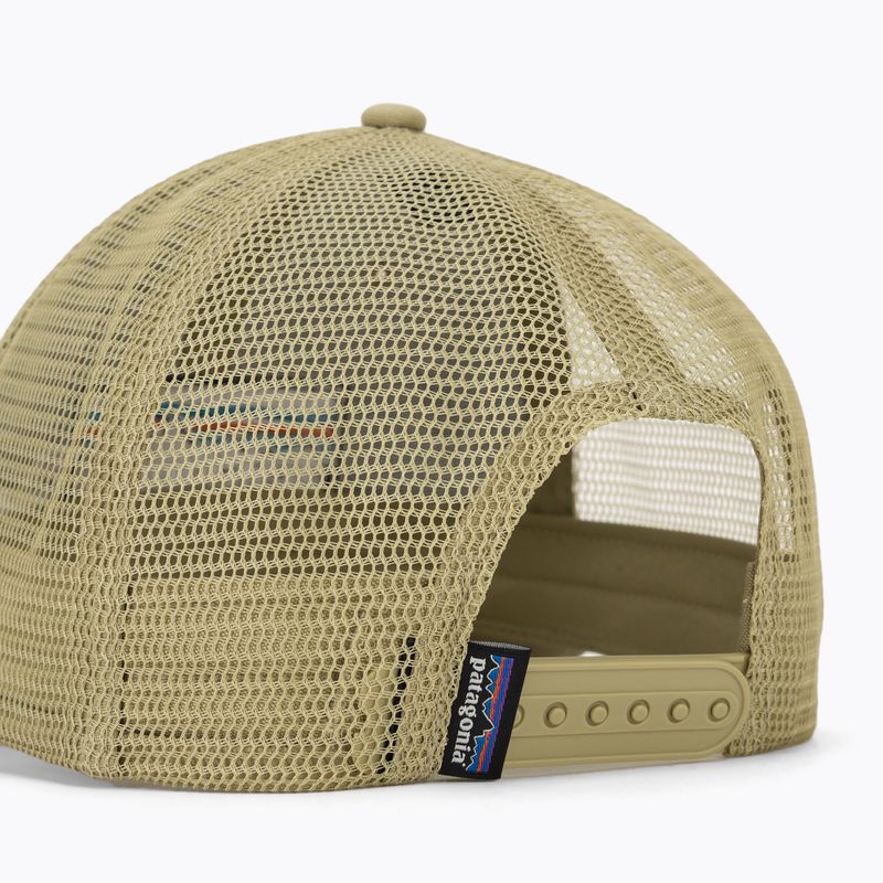 Cappellino con visiera Patagonia P-6 Logo Trucker gumtree green 4
