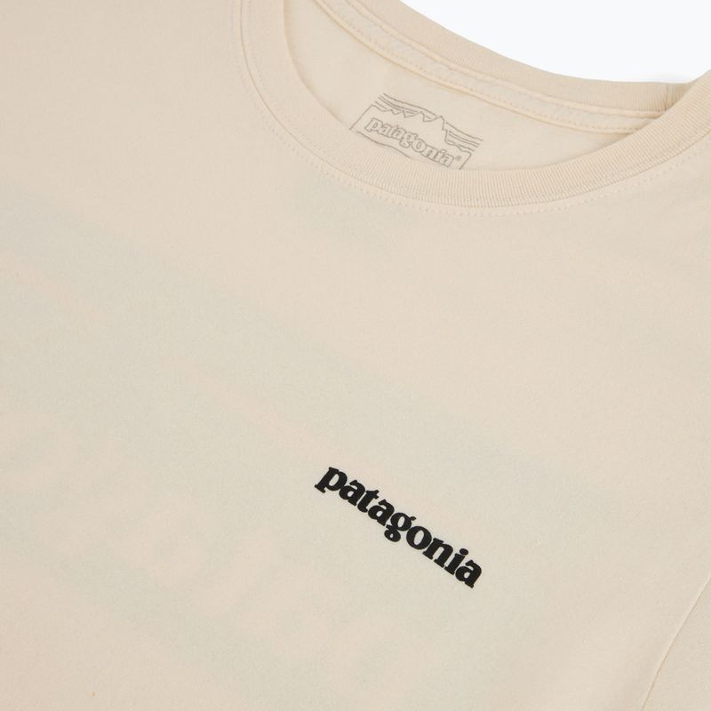 Maglietta da uomo Patagonia P-6 Logo undyed natural 3
