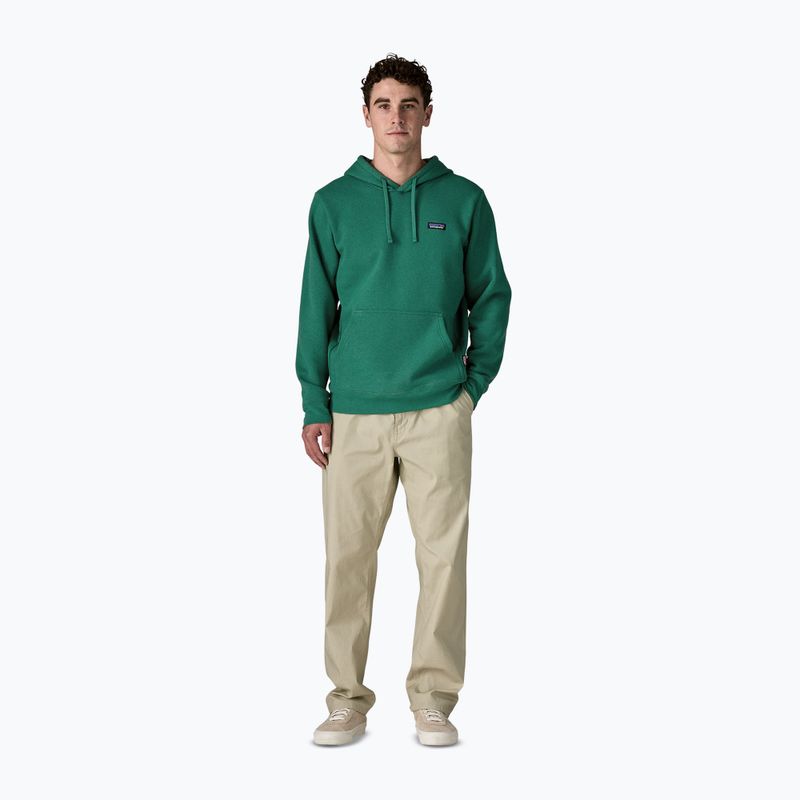 Felpa da uomo Patagonia P-6 Logo Uprisal gem green 2