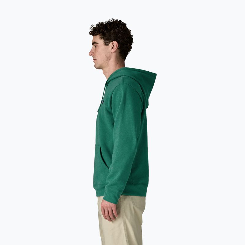 Felpa da uomo Patagonia P-6 Logo Uprisal gem green 3
