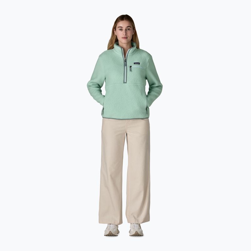 Felpa in pile da donna Patagonia Retro Pile Marsupial thin ice 2