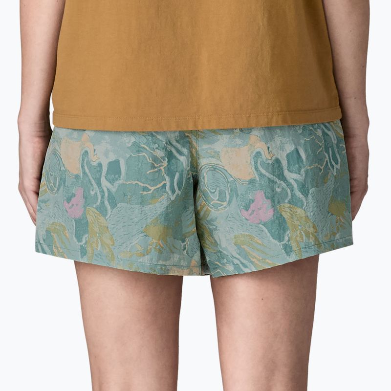 Pantaloncini da donna Patagonia Baggies 5" moon tripper/virtually blue 3