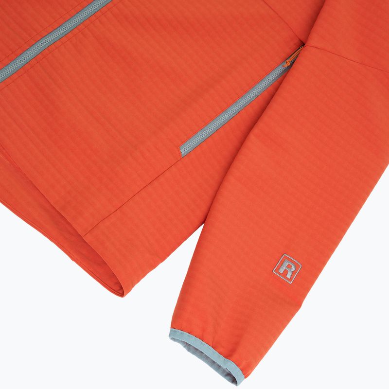 Giacca softshell da uomo Patagonia R1 TechFace Hoody hot ember 4