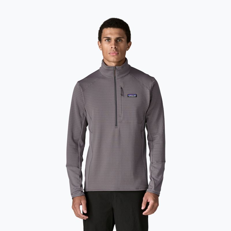 Felpa da trekking uomo Patagonia R1 Pullover may grey 2