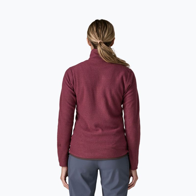 Pile donna Patagonia R1 Air berry fig 2