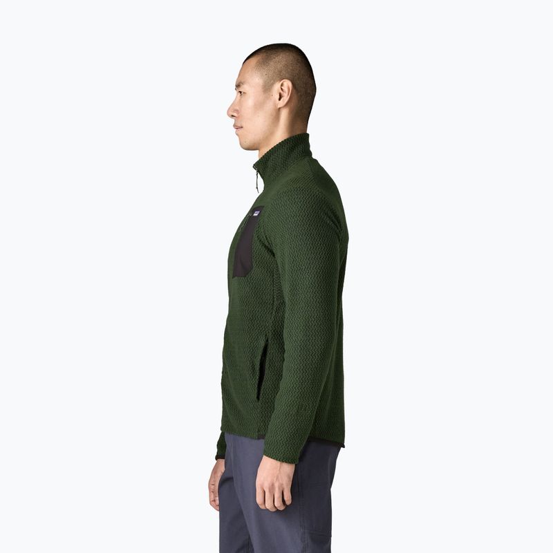 Pile uomo Patagonia R1 Air treeline green 3