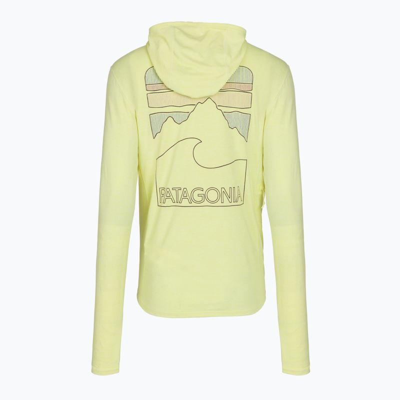 Felpa donna Patagonia Cap Cool Sun Hoody vellum green - light vellum green x-dye 2