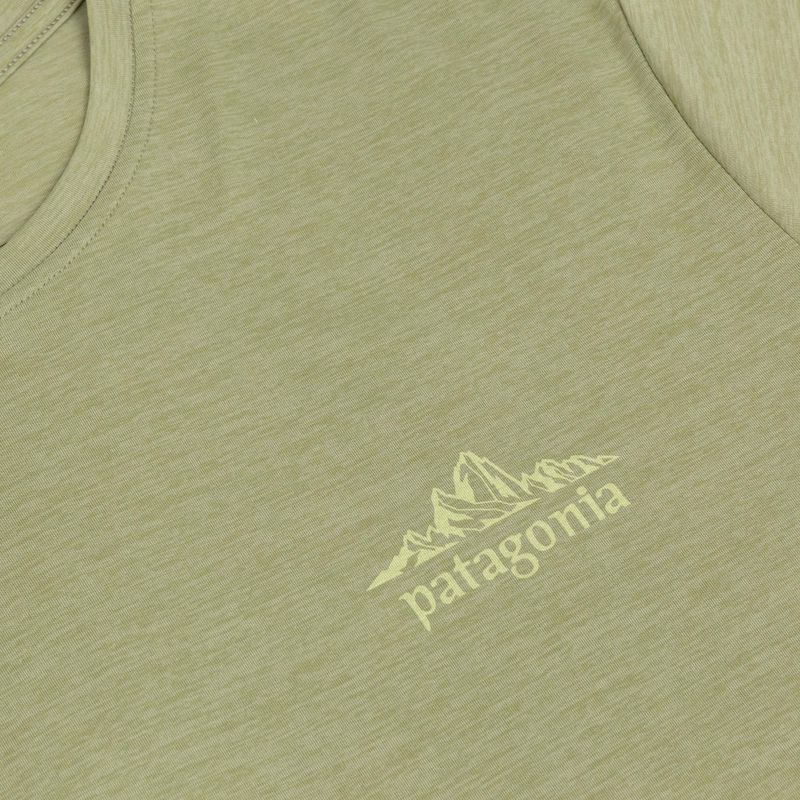 T-shirt da uomo Patagonia Cap Cool Daily Shirt - Cloud Crag gumtree green - light gumtree green x-dye 3