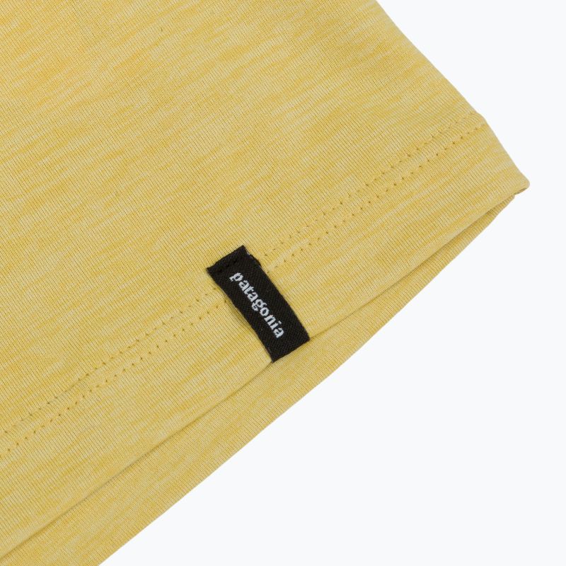 Longsleeve da uomo Patagonia Cap Cool Daily Boardshort Logo LS limestone yellow - Light Limestone yellow x-dye 4