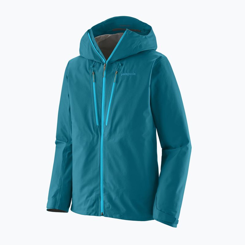 Giacca impermeabile da uomo Patagonia Triolet glacial blue 4