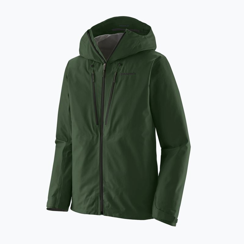 Giacca impermeabile da uomo Patagonia Triolet treeline green 2