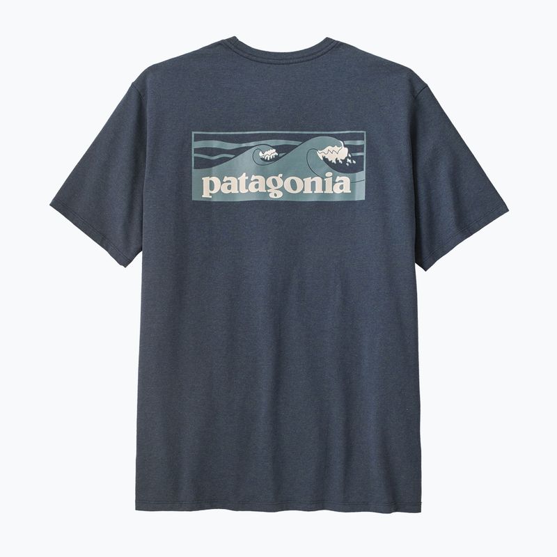 T-shirt da uomo Patagonia Boardshort Logo Pocket Responsibili summit blue 2
