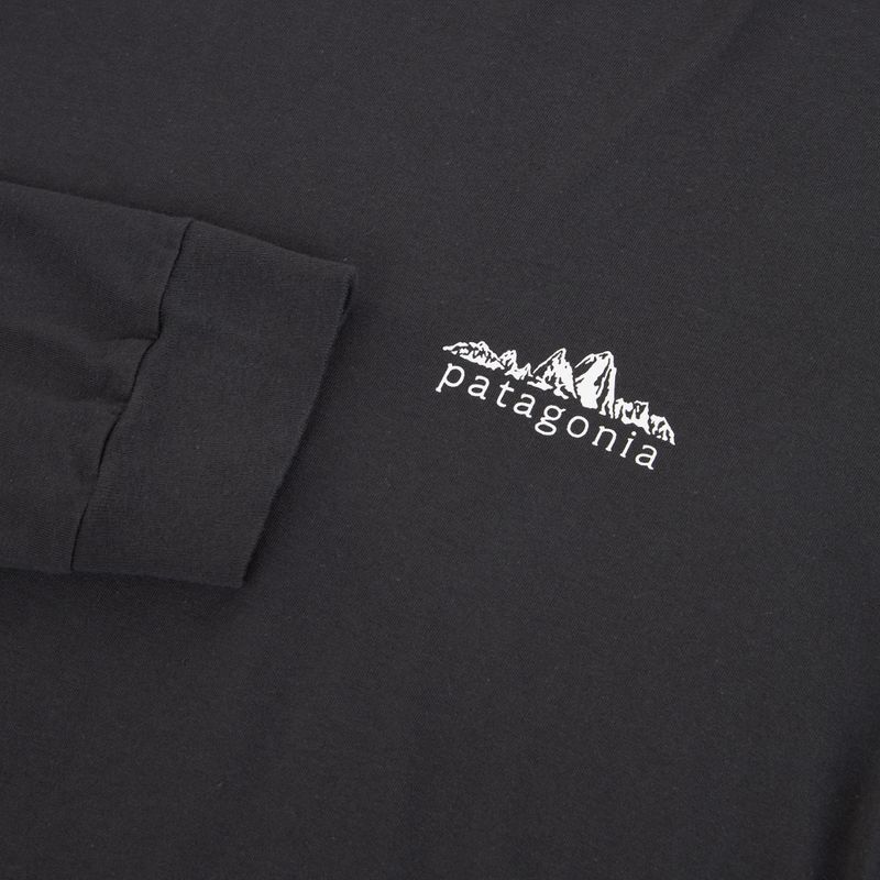 Longsleeve da uomo Patagonia Fitz Roy Foothills LS ink black 3