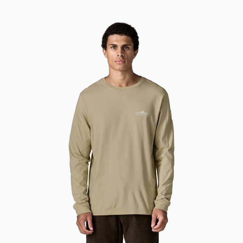 Longsleeve da uomo Patagonia Fitz Roy Foothills LS weathered stone