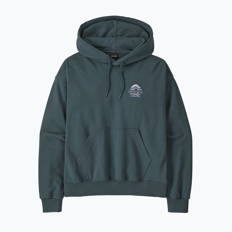 Felpa da trekking donna Patagonia Great Waves Daily Hoody summit blue