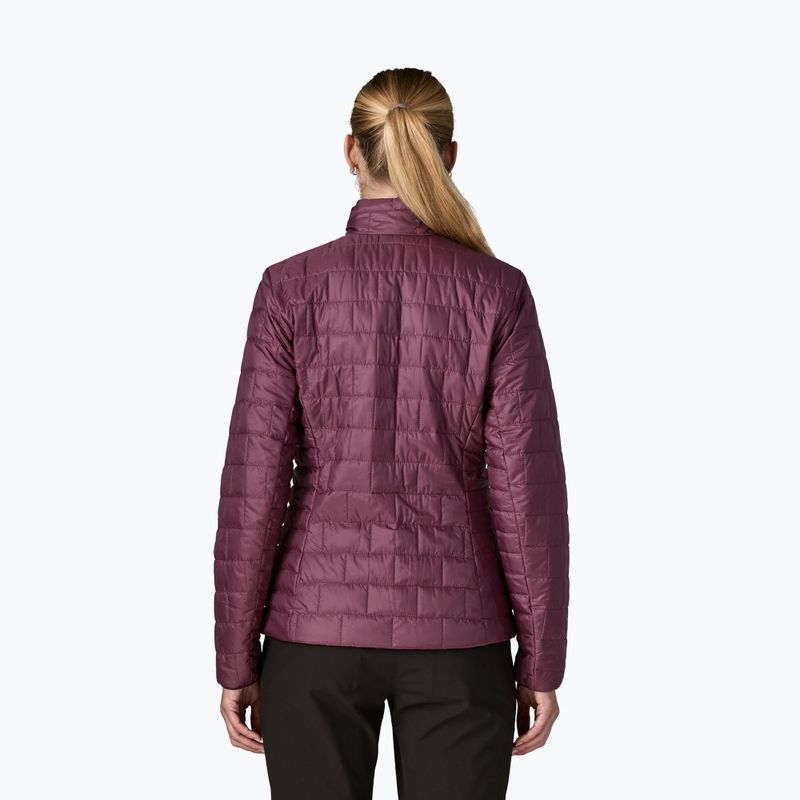 Giacca imbottita da donna Patagonia Nano Puff berry fig 3