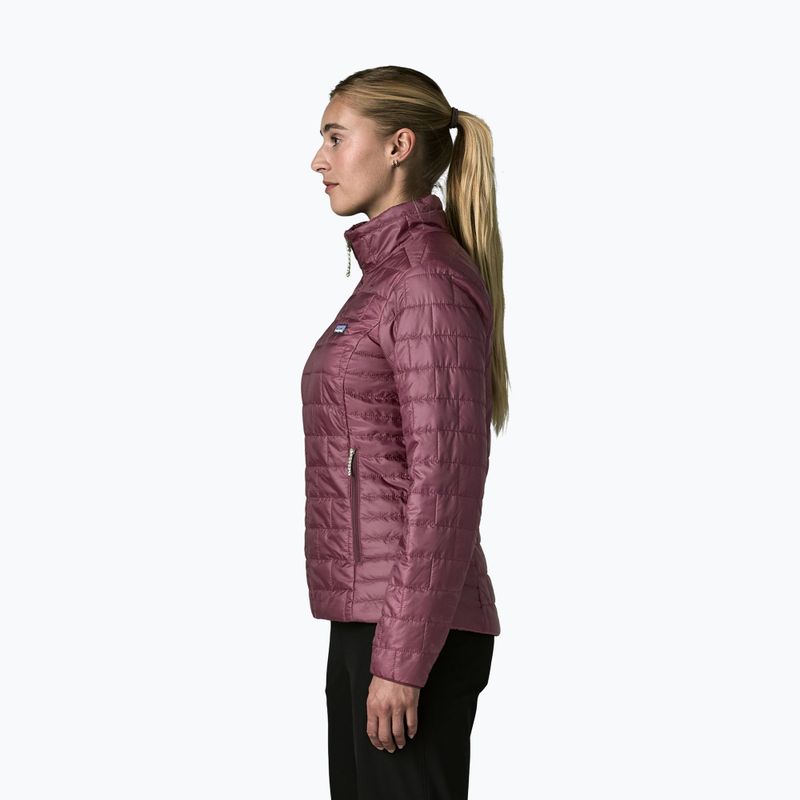 Giacca imbottita da donna Patagonia Nano Puff berry fig 4