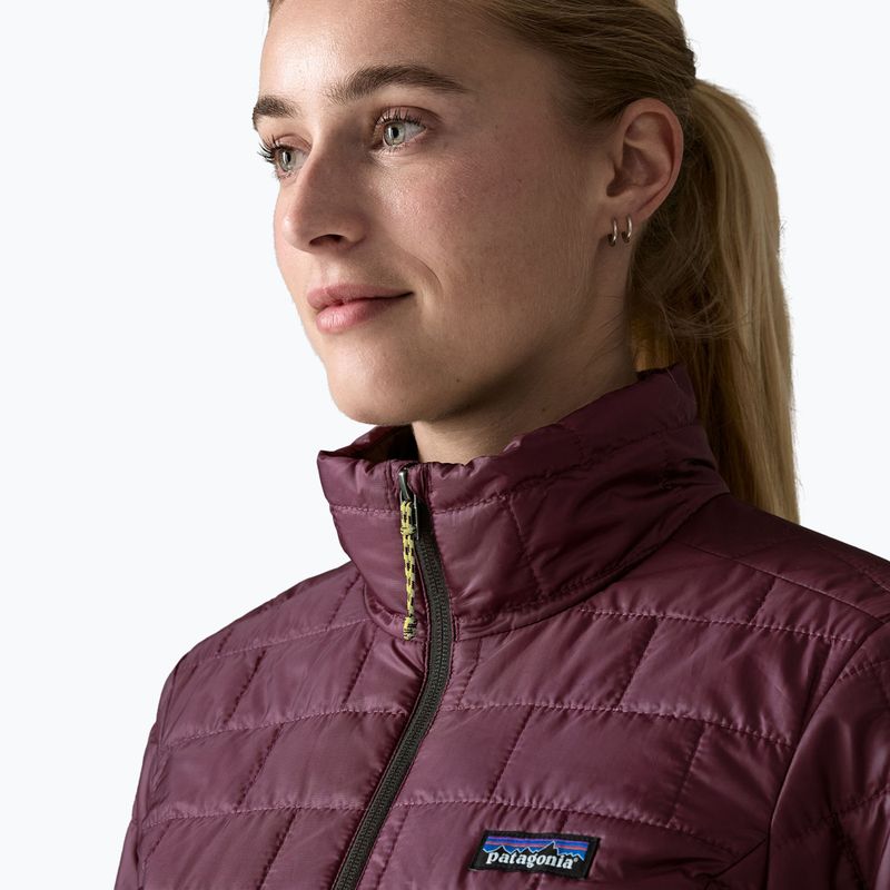 Giacca imbottita da donna Patagonia Nano Puff berry fig 5
