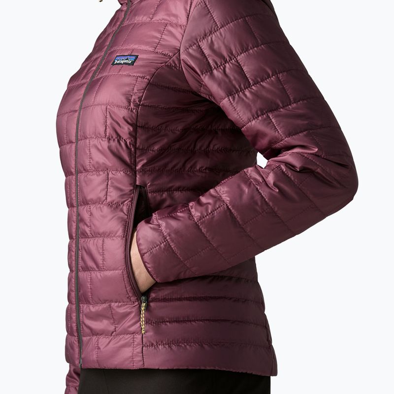 Giacca imbottita da donna Patagonia Nano Puff berry fig 6