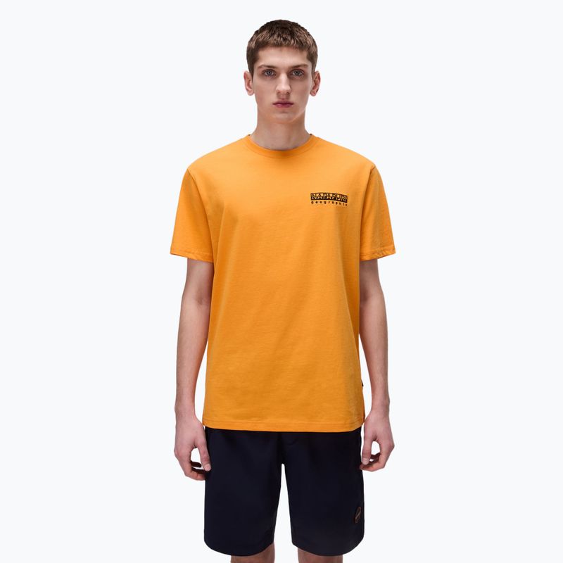 Maglietta Napapijri S-Vignonil Back apricot A70 uomo