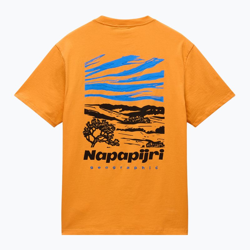 Maglietta Napapijri S-Vignonil Back apricot A70 uomo 6