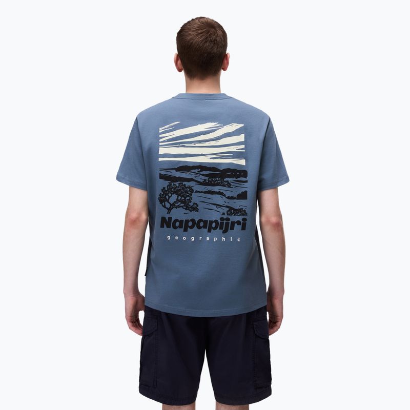 Napapijri Uomo S-Vignonil back stormy weat T-shirt G1Y 2