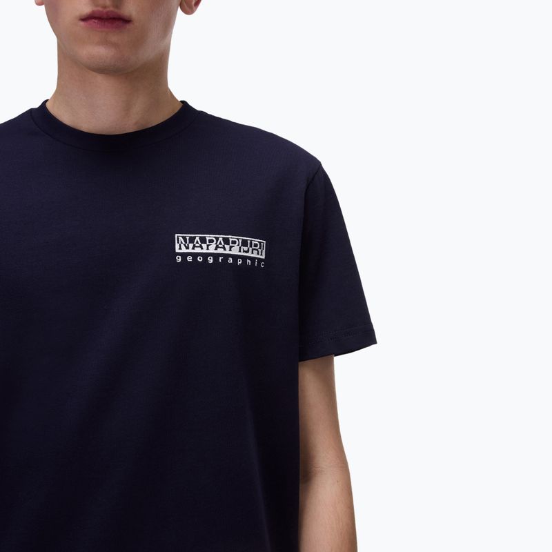 Maglietta Napapijri S-Vignonil back blu marine da uomo 3