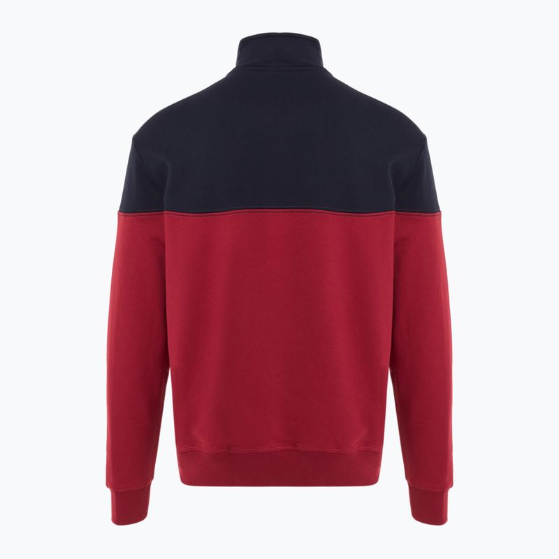 Felpa Napapijri B-Saturnia HZ uomo rosso tibetano R1E 2