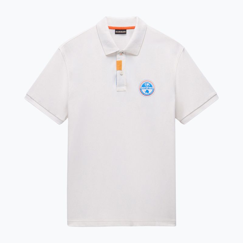 Polo Napapijri E-Clanis bianco whisper da uomo 4