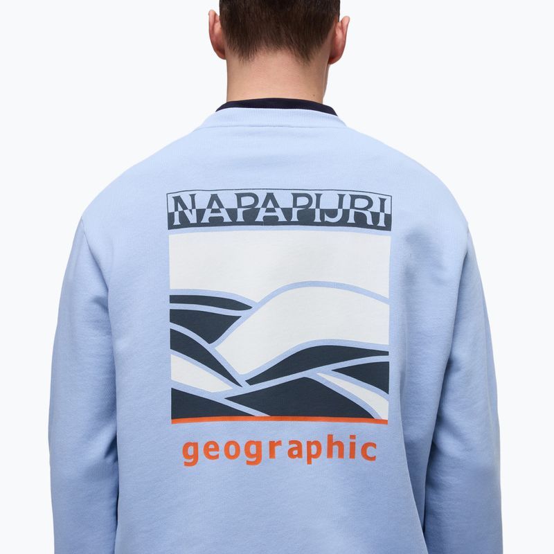 Felpa Napapijri uomo B-Sovana C soft chambr I83 4