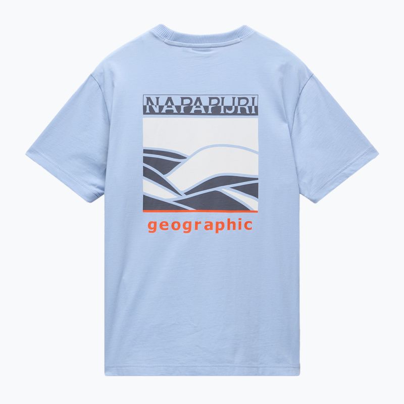Maglietta Napapijri S-Sovana soft chambray da uomo I83 6