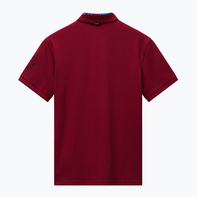Polo da uomo Napapijri E-Amundsen 1 rosso tibetano R1E 2