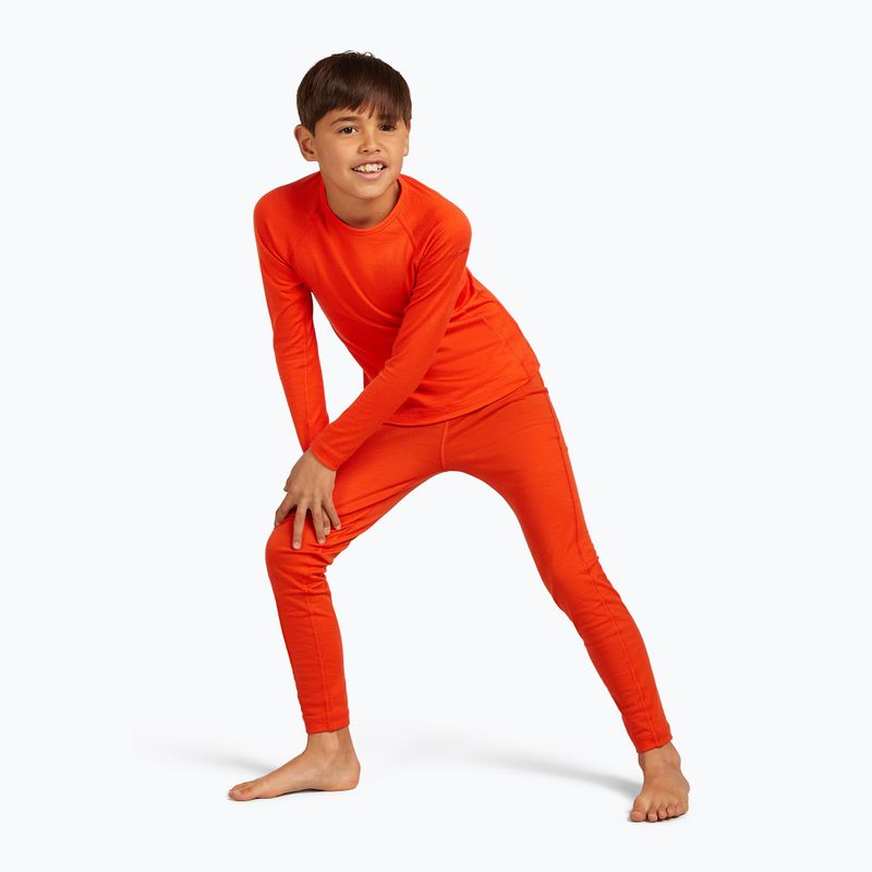 Maglia termica per bambini icebreaker 200 Oasis Crewe fervid 5