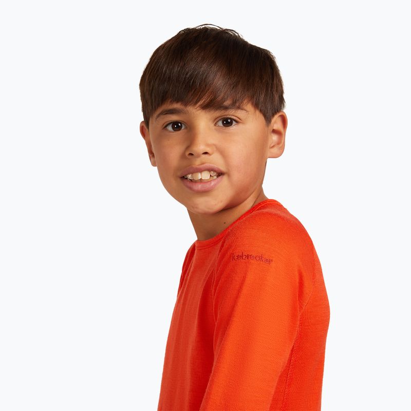 Maglia termica per bambini icebreaker 200 Oasis Crewe fervid 11
