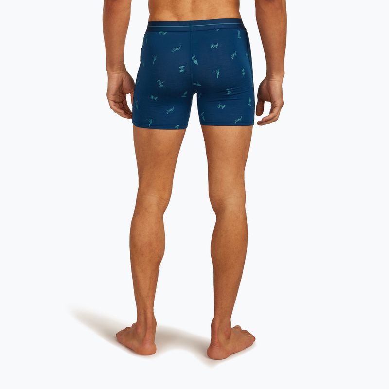 Boxer termico da uomo rompighiaccio Anatomica Snow Day atlantis/topaz/aop 4