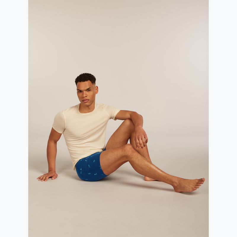 Boxer termico da uomo rompighiaccio Anatomica Snow Day atlantis/topaz/aop 8