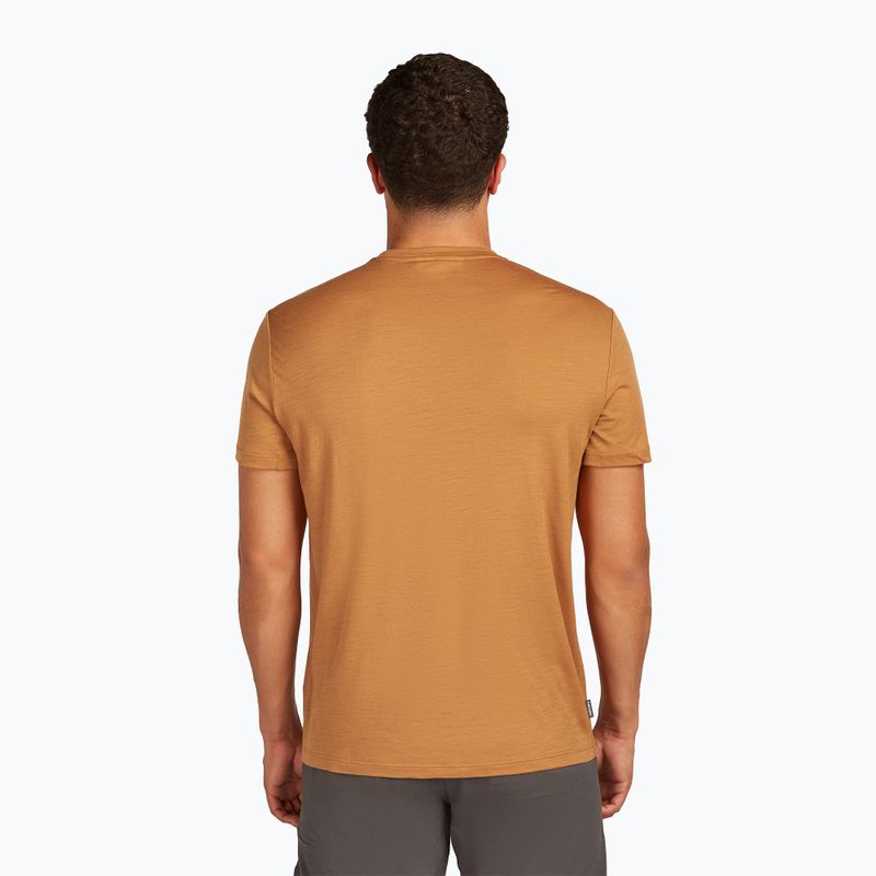 Maglietta da uomo icebreaker Merino 150 Tech Lite The Peaks trail 3