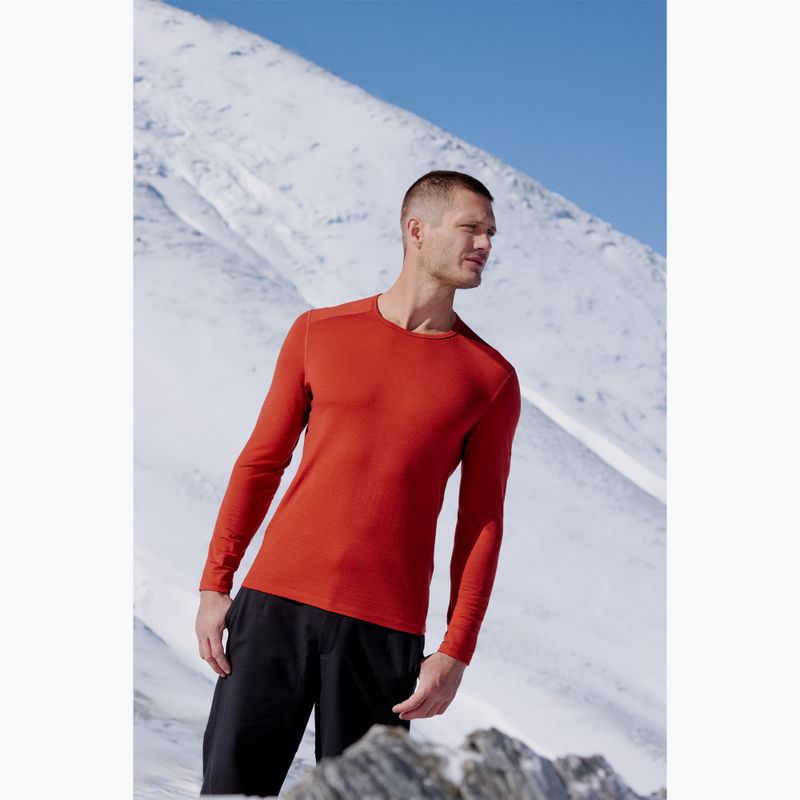 Maglia termica da uomo icebreaker 200 Oasis Crewe agate 8