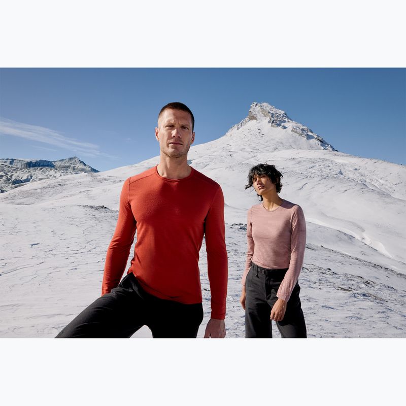 Maglia termica da uomo icebreaker 200 Oasis Crewe agate 10