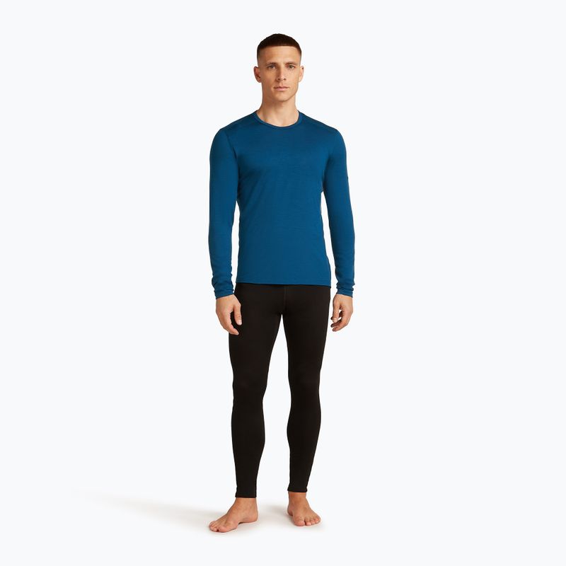 Maglia termica da uomo icebreaker 200 Oasis Crewe atlantis 2