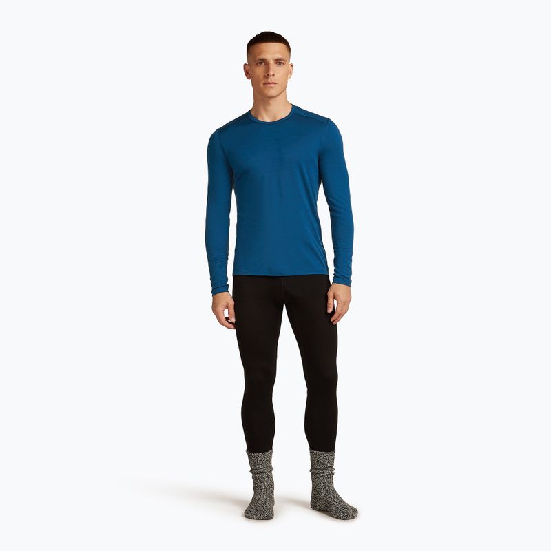 Maglia termica da uomo icebreaker 200 Oasis Crewe atlantis 4