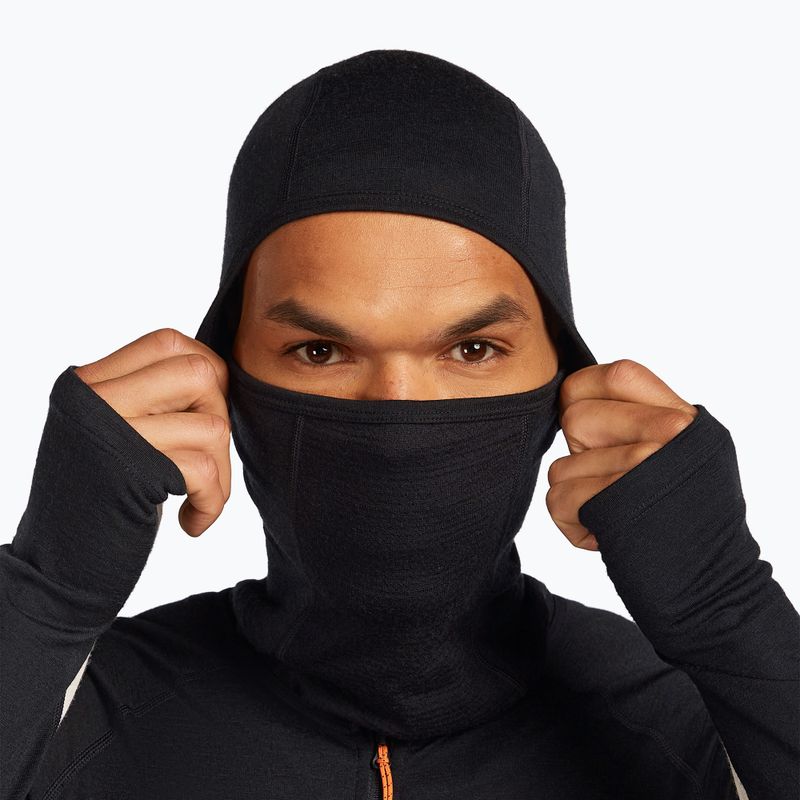 Tuta termica uomo icebreaker Merino 200 Oasis+ nero/non tinto/cb 6