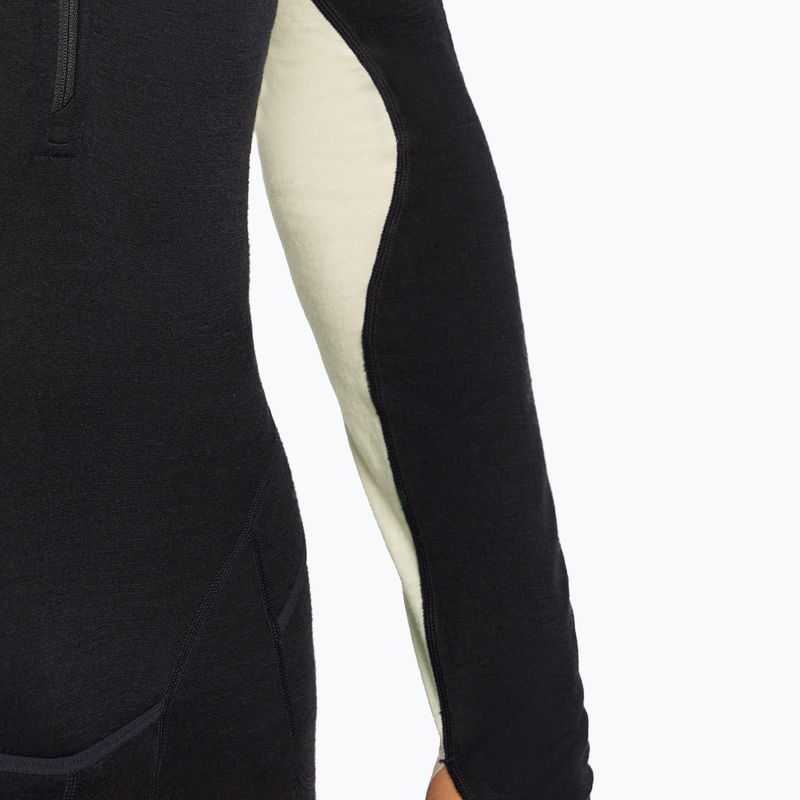 Tuta termica uomo icebreaker Merino 200 Oasis+ nero/non tinto/cb 11
