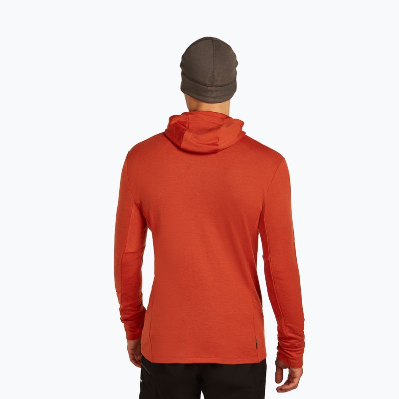 Felpa con cappuccio Icebreaker Merino 260 Quantum IV Zip Uomo agata 3