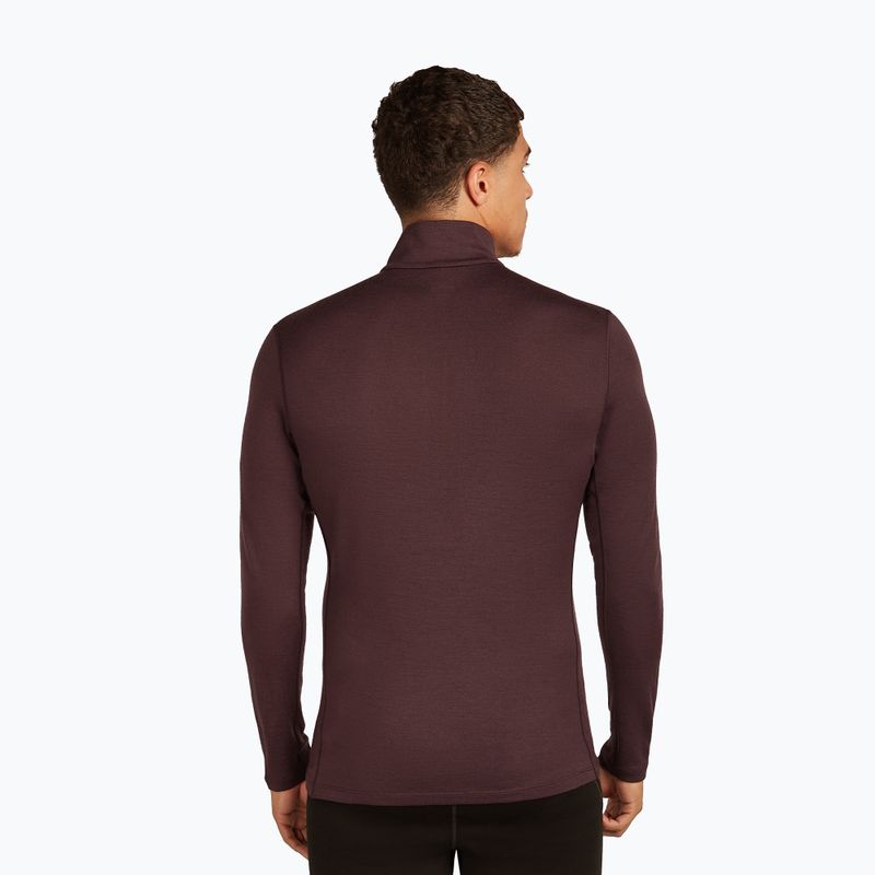 Felpa termica da uomo icebreaker 260 Tech LS Half Zip java 3