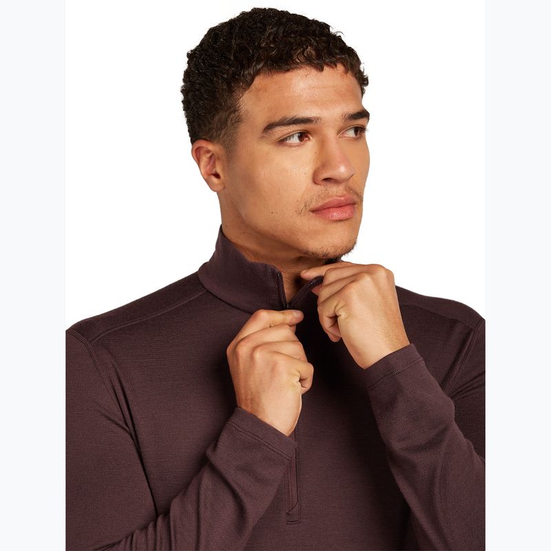 Felpa termica da uomo icebreaker 260 Tech LS Half Zip java 4